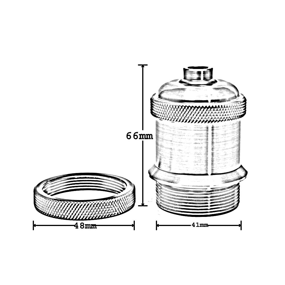 E27 metal lamp holde