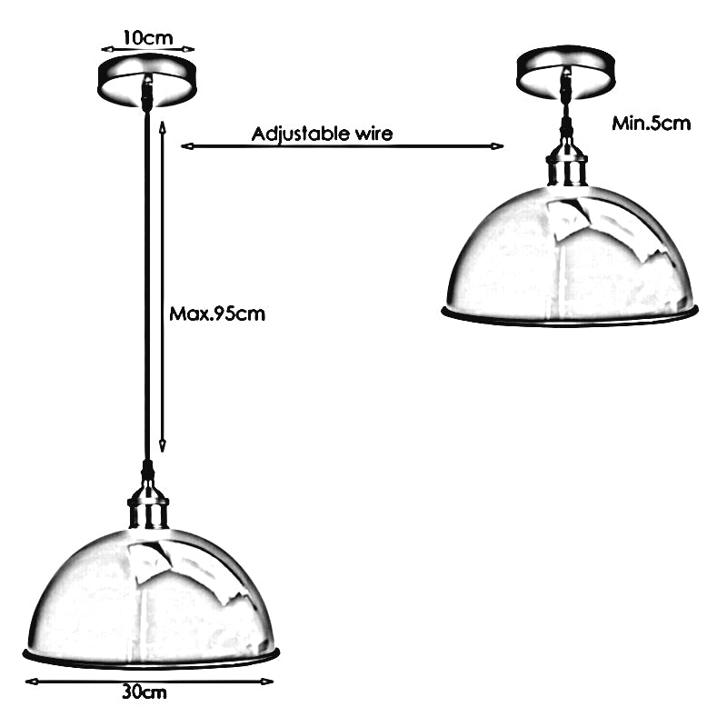 Adjustable cable ceiling hanging lights