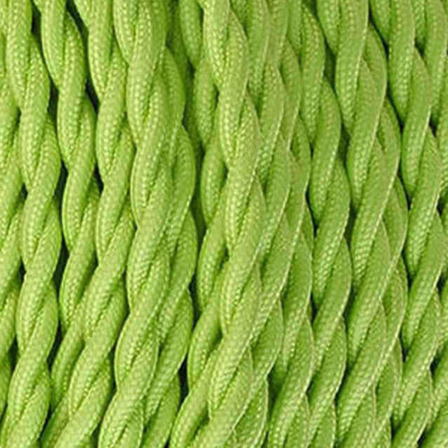 2-core-twisted-electric-cable-light-green-color-fabric-0-75mm