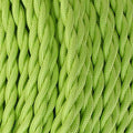 Light Green 2 Core Twisted Fabric Cable –0.75mm 1m/5m/10m~3013