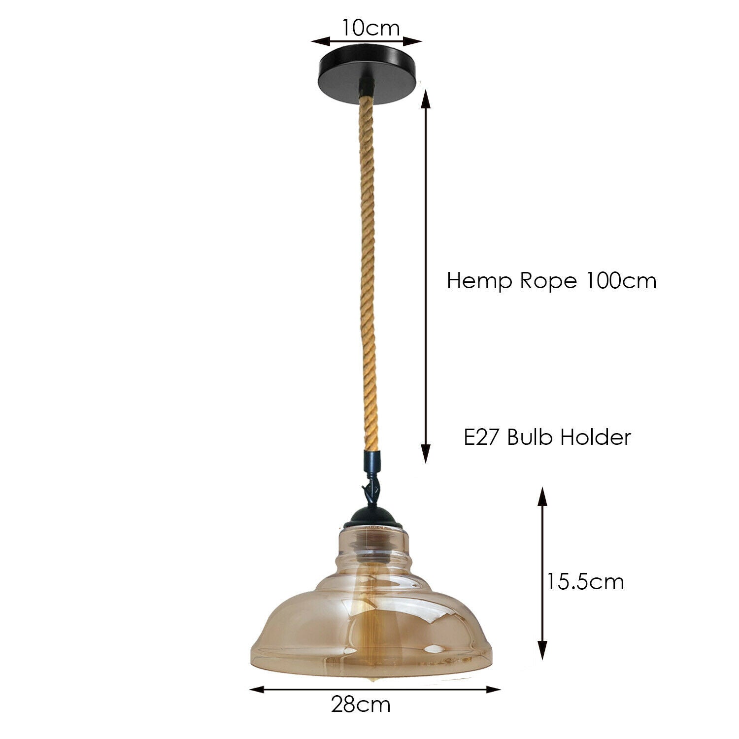ceiling pendant light with dome glass shade.jpg