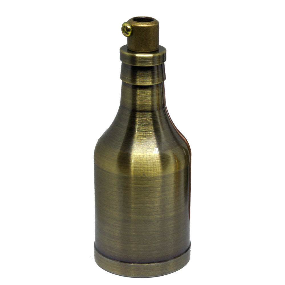 E27 Green Brass Threaded Lamp Holder Vintage~3141 - LEDSone UK Ltd