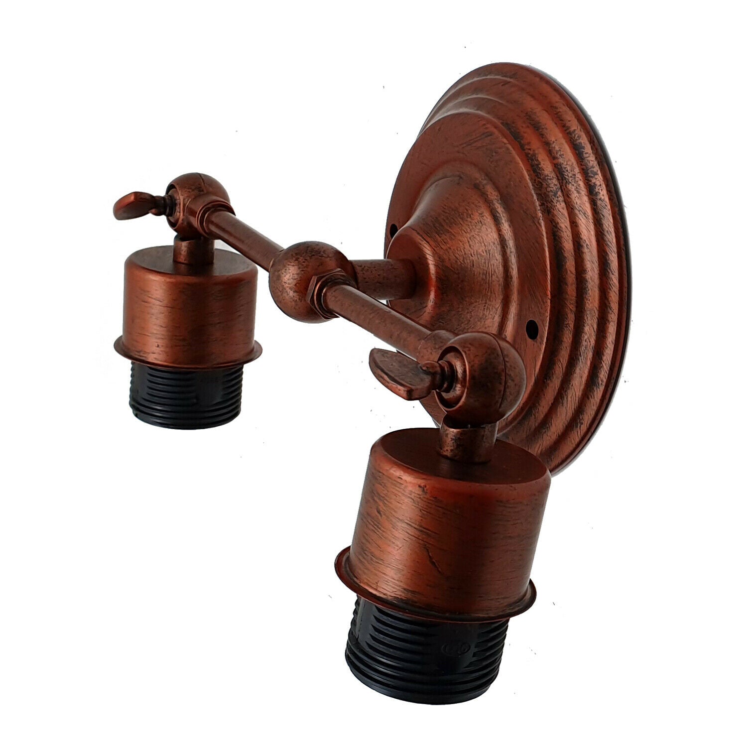 Modern Retro Brushed Copper Vintage Industrial Wall Mounted Lights Rustic Wall Sconce Lamps Fixture~2280 - LEDSone UK Ltd