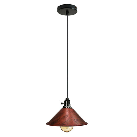 Vintage Industrial Metal Ceiling Pendant Shade Modern Hanging Retro Lights~2056