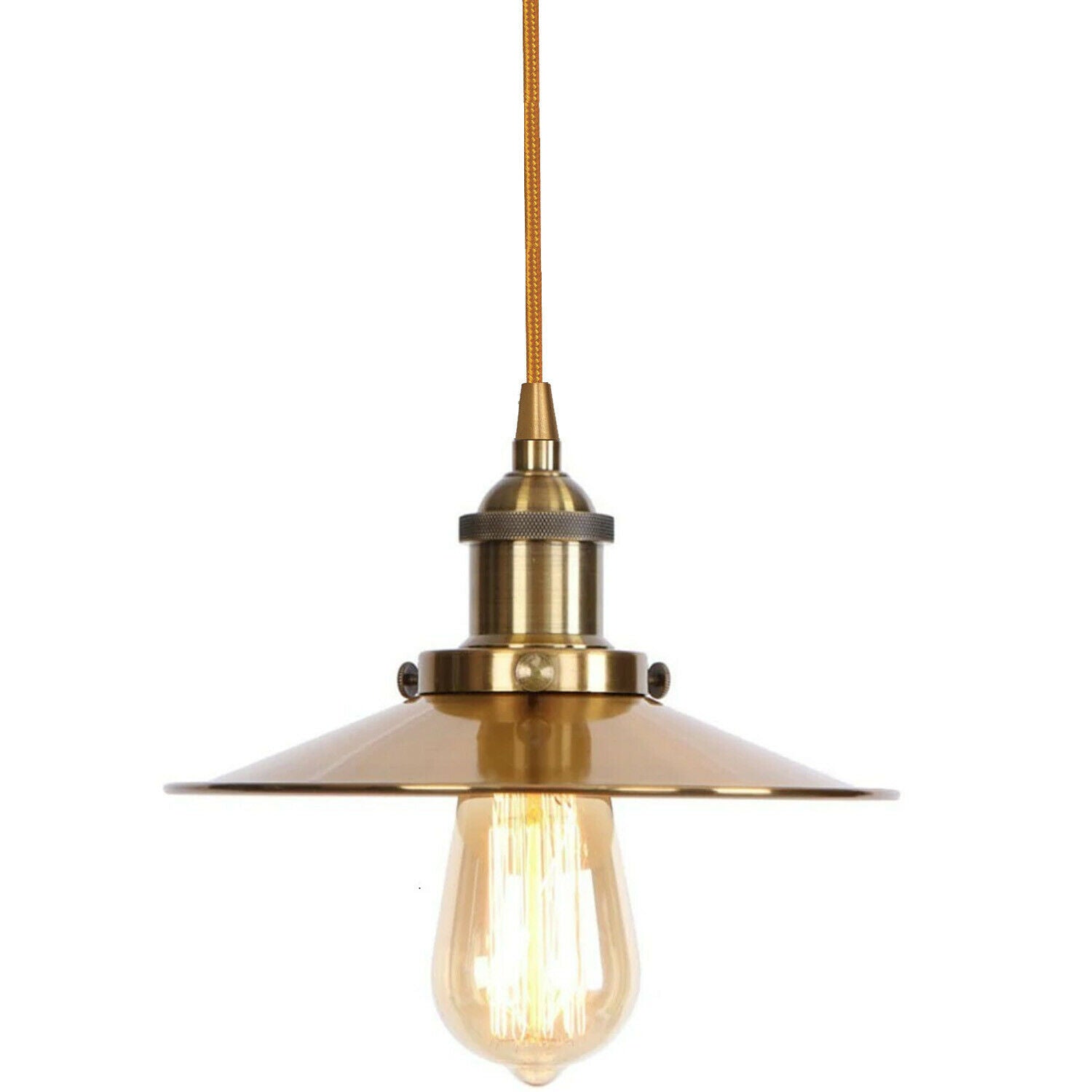 Vintage Industrial Metal Ceiling Pendant Light Shade Modern Hanging Retro Light~2166 - LEDSone UK Ltd