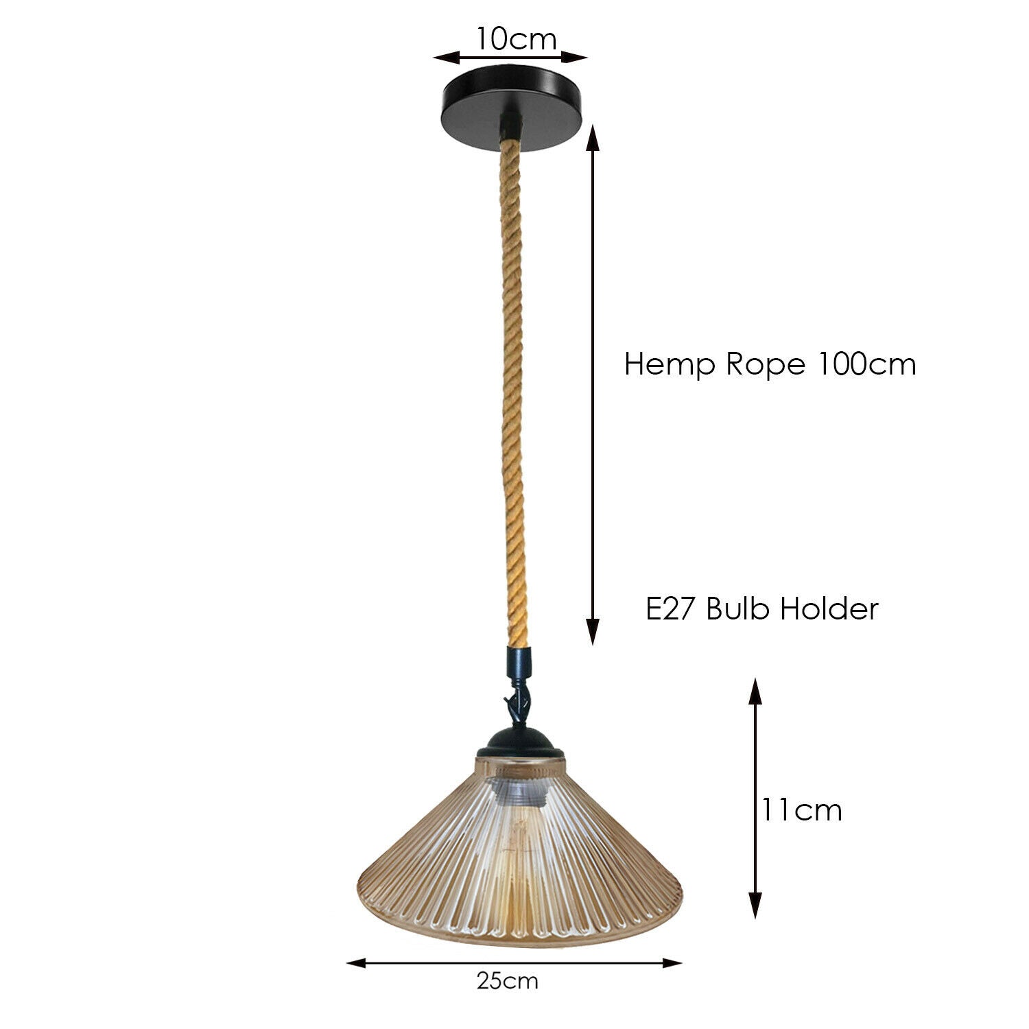 hanging pendant light with cone shade.jpg