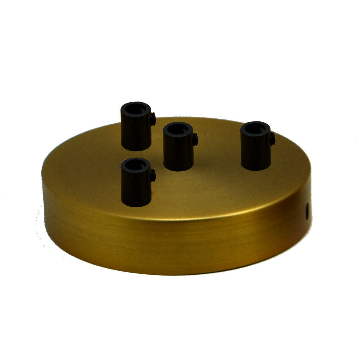 4 Outlet Yellow Brass Metal Ceiling Rose 120x25mm - Shop for LED lights - Transformers - Lampshades - Holders | LEDSone UK