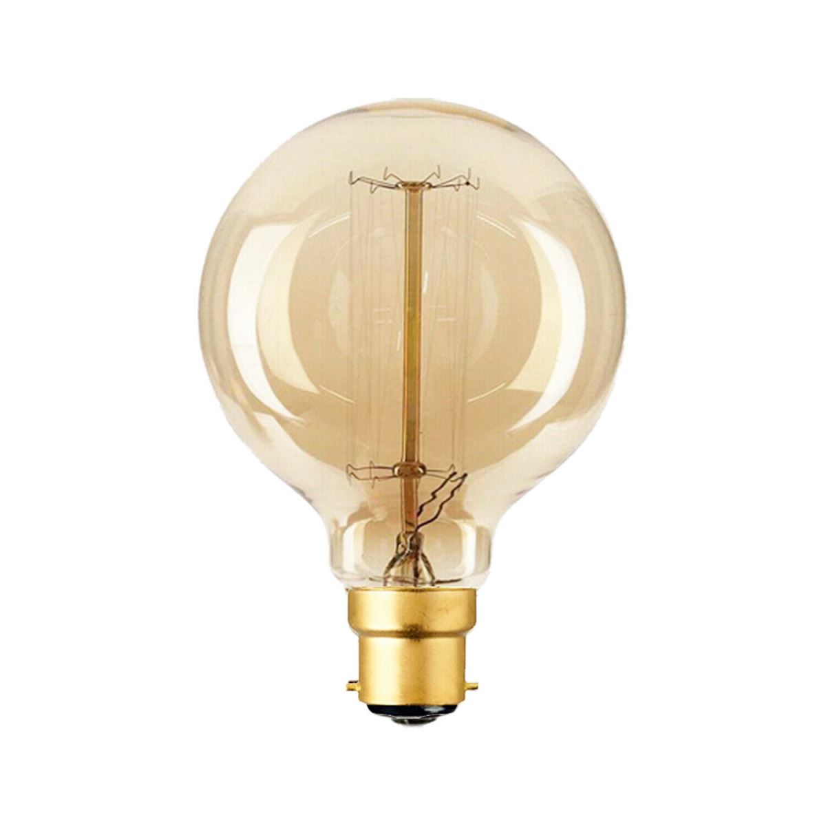 Edison Vintage Light Bulbs with Bayonet Fitting Classic  60W