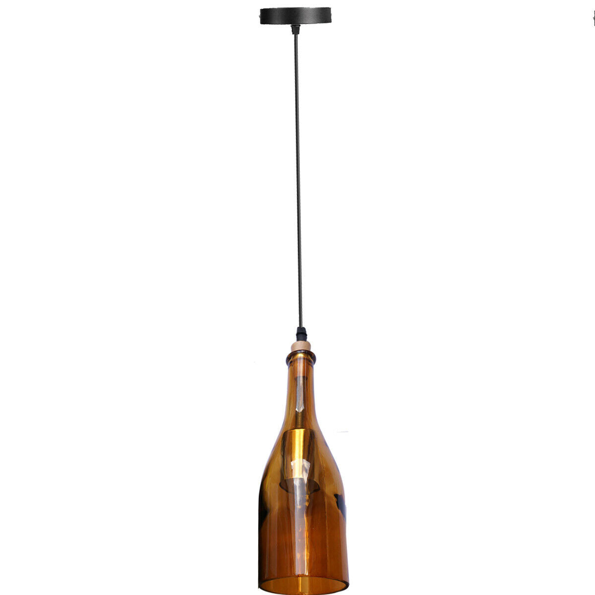Vintage Retro Wine bottle Ceiling Pendant Light Lamp Shade Chandelier light UK~2228 - LEDSone UK Ltd