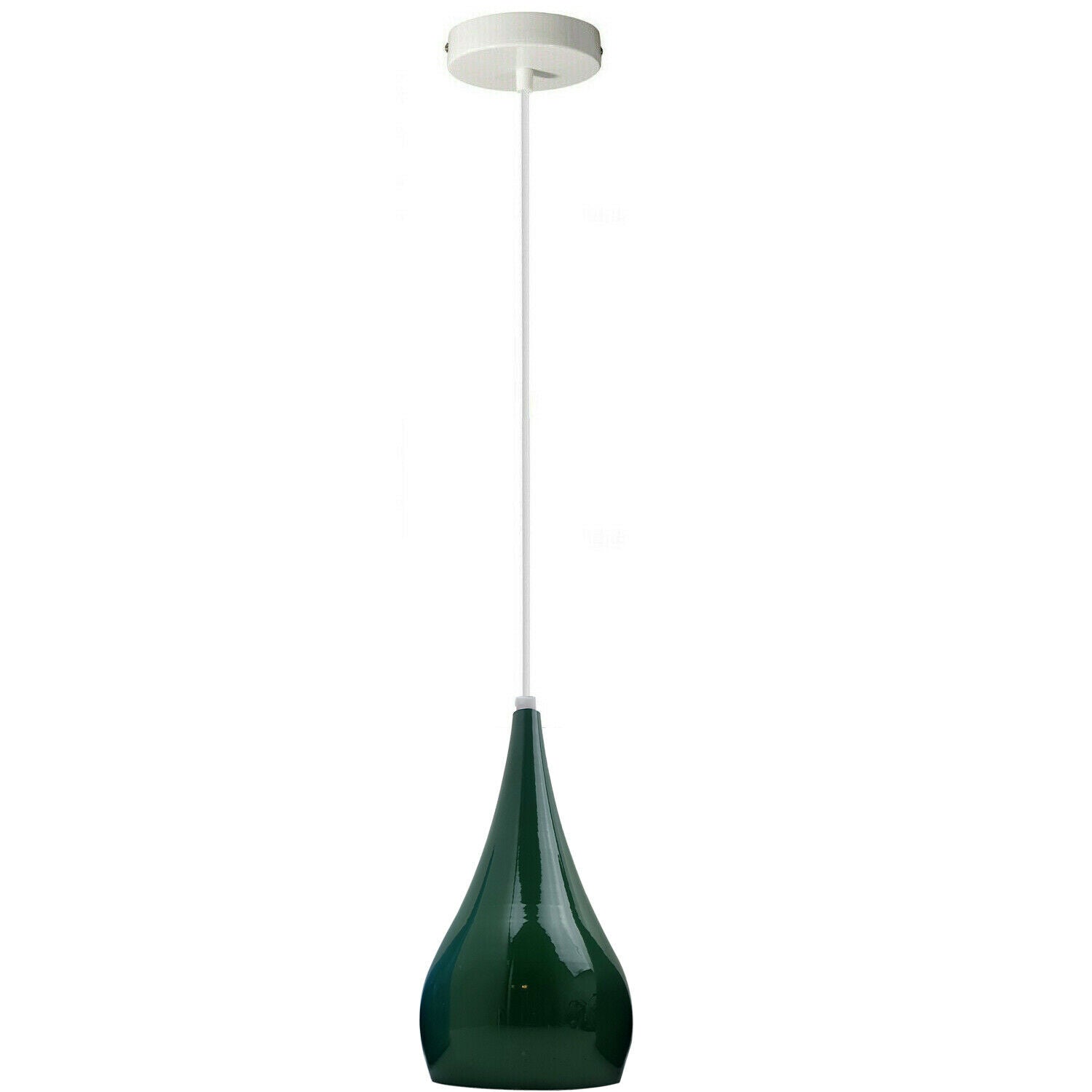 Retro Drop Light Shades Modern Ceiling Pendant Lampshades Metal Various Colours~2048 - LEDSone UK Ltd