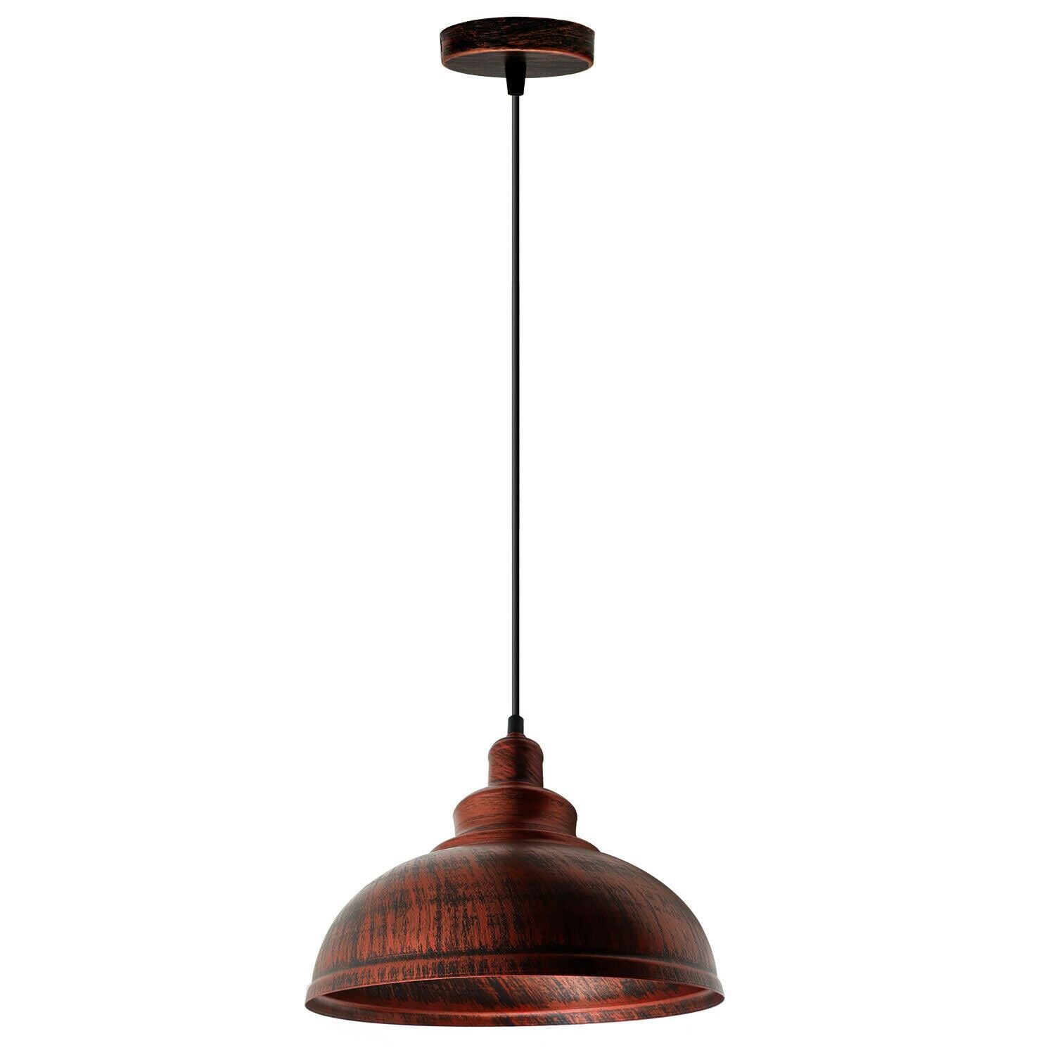 Vintage Industrial Retro Pendant Light Suspended Ceiling Pendant Metal Lampshade~2061 - LEDSone UK Ltd