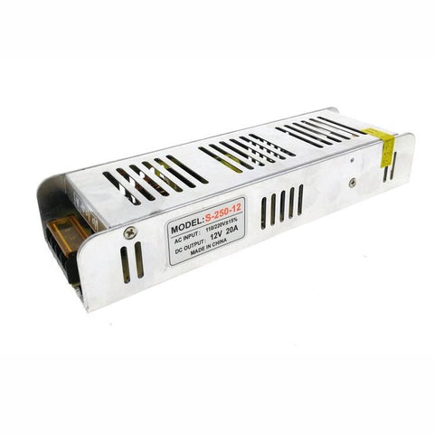 IP20 DC12V 250W 20.8Amp Constant Voltage LED Transformer~3325