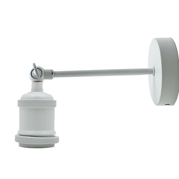 Antique Wall Sconces Industrial Adjustable Wall Lamp  ~2246 – White / No