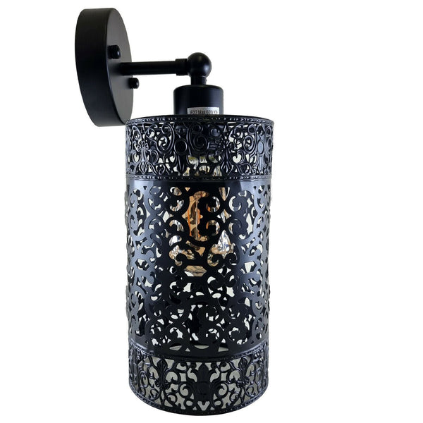 Black Modern Industrial Adjustable Arm Wall Light Fixtures~1237 – Pattern 5 / No