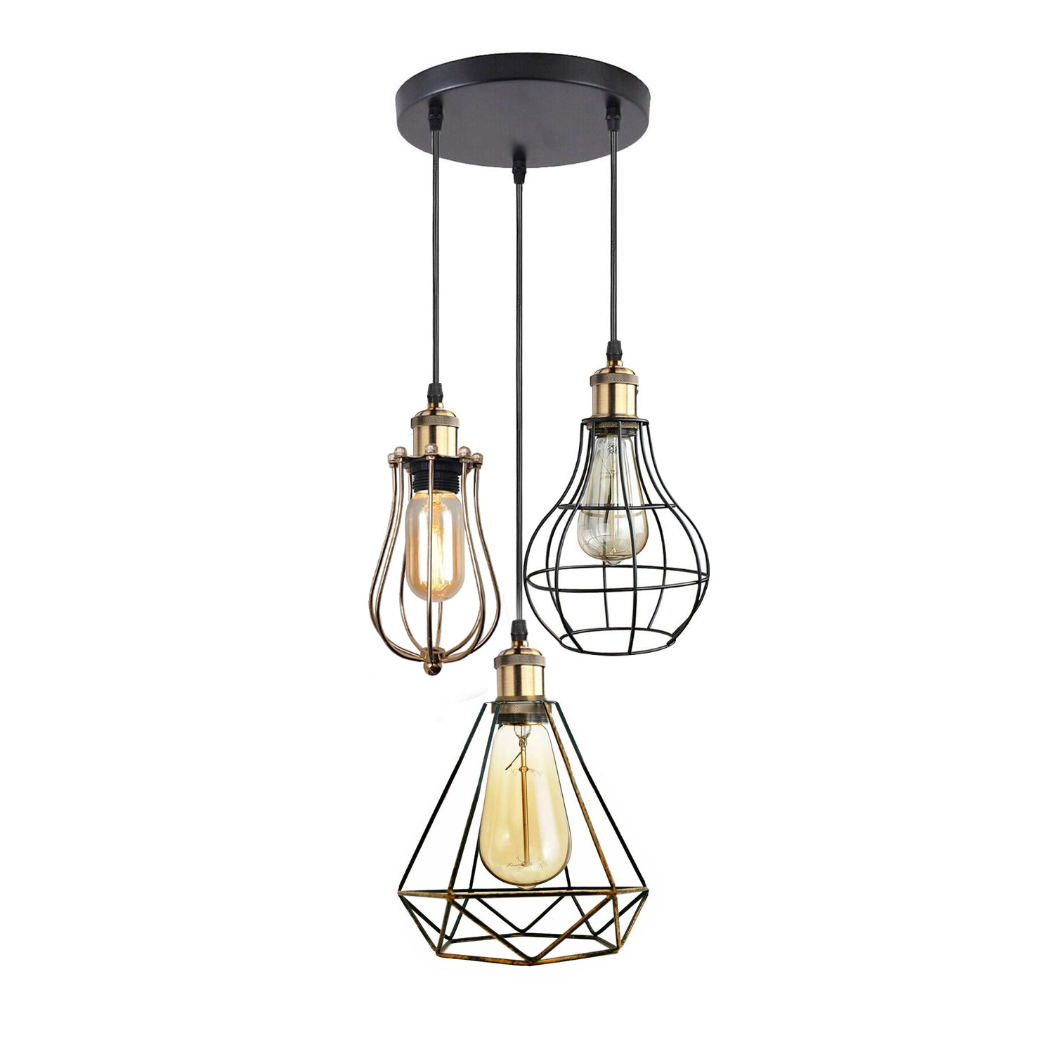 Light Cage Ceiling Hanging Pendant Lamp