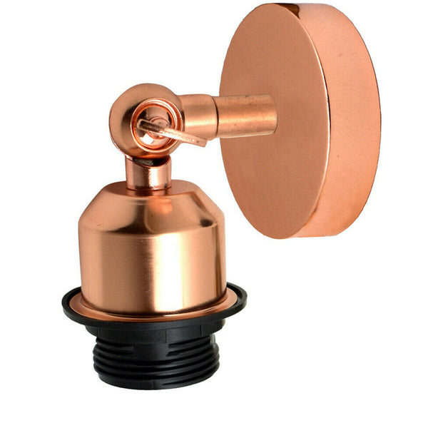 Industrial Adjustable Wall Sconce E27 Vintage Metal~2249 – Rose Gold