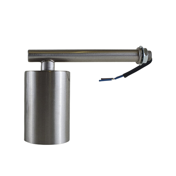 Short Arm Wall Light | 105mm Thin Holder Sconce~1447 – Satin Nickel