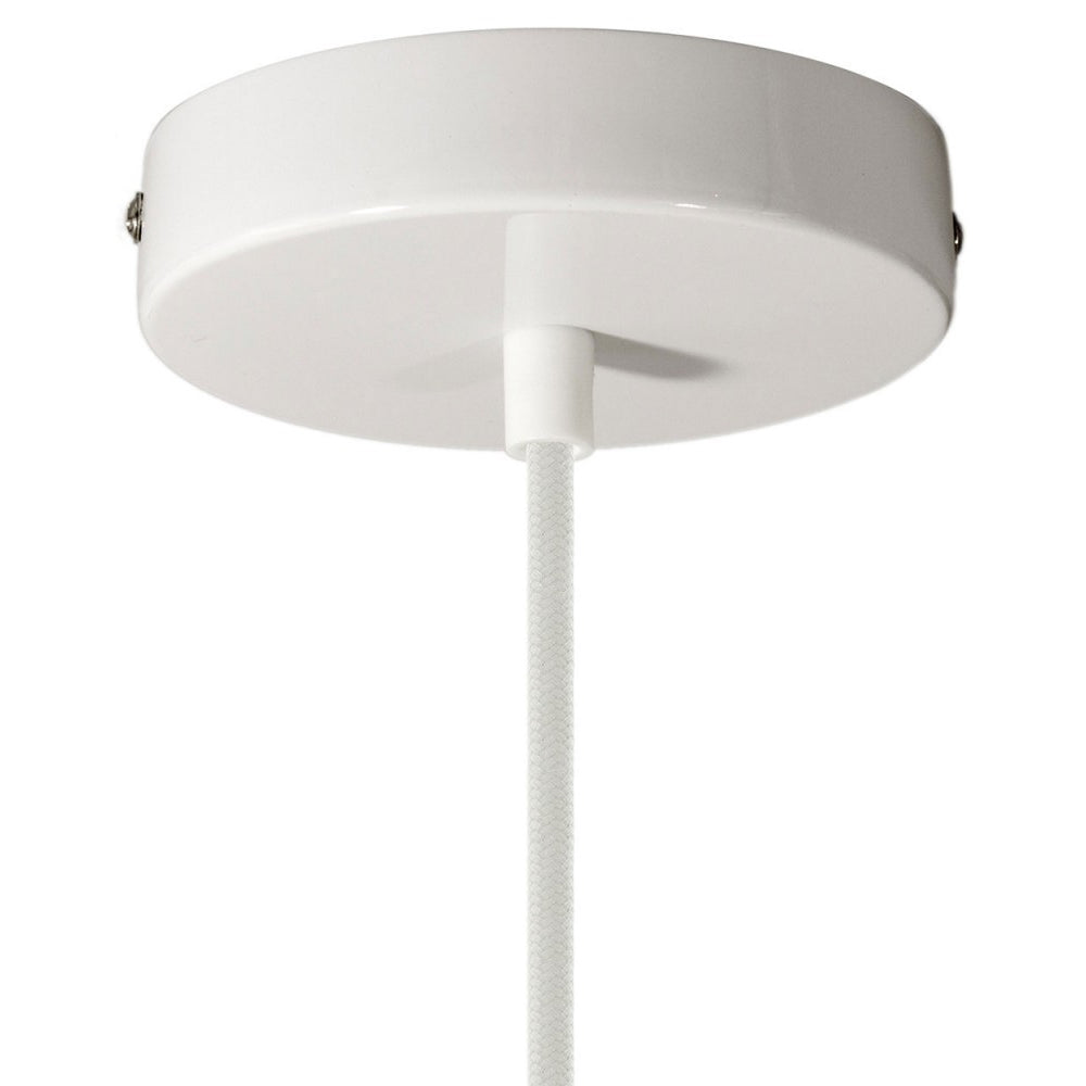 White Ceiling Rose Light Vintage Industrial – LEDSone UK Ltd